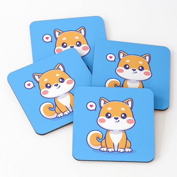 Item preview, Sitting Shiba Inu Dog designed and sold by hjian8219.