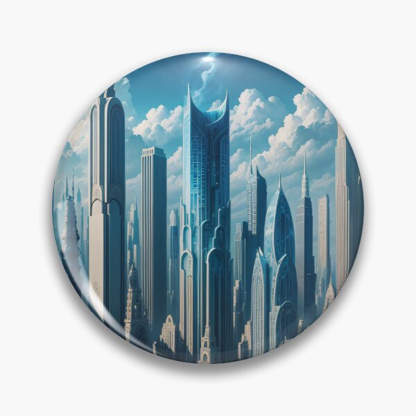 Item preview, Futuristic city designed and sold by TokenizeWorld.