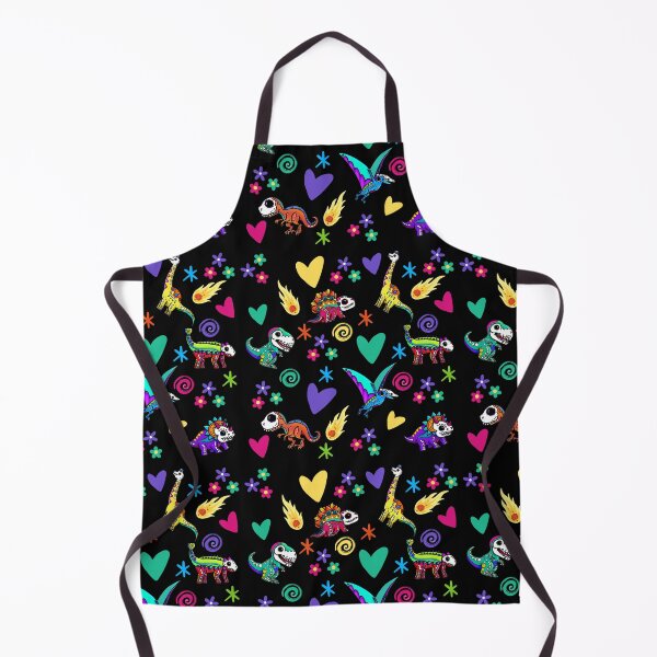 Item preview, Sugar Skull Dinos bright and colourful floral pattern designed and sold by Fr0mtheMachine.