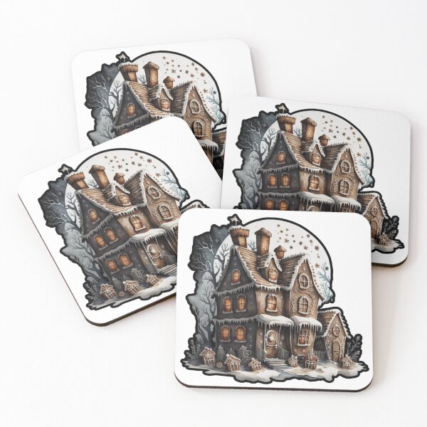 Item preview, Spooky Fun Gothic Gibgerbread House designed and sold by St1personalized.