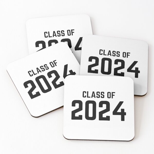 Item preview, Class Of 2024. Simple Typography 2024 Design for Class Of/ Graduation Design. Black designed and sold by That Cheeky Tee.