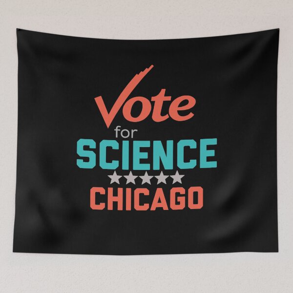 Item preview, CHICAGO March for Science & Vote for Science  designed and sold by brizodesign.