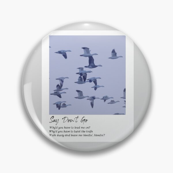 Item preview, Say Dont Go - Taylor Swift designed and sold by nd-creates.
