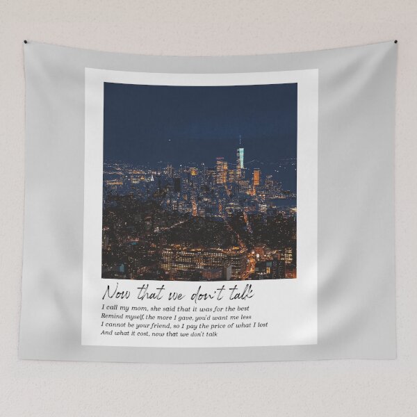 Item preview, Now that we dont talk - Taylor Swift designed and sold by nd-creates.