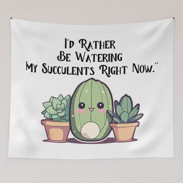 Item preview, Succulent Therapy Session designed and sold by Mechanical-Artt.