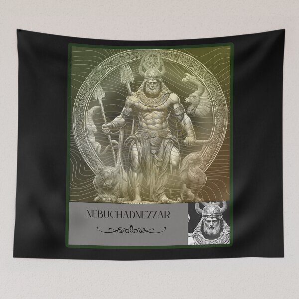 Item preview, Nebuchadnezzar Babylonian Mythology designed and sold by MINOSDESIGN.
