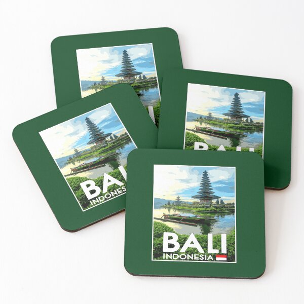 Item preview, BALI : Tourism Advertising Pagodas Temples and Statues Print designed and sold by posterbobs.
