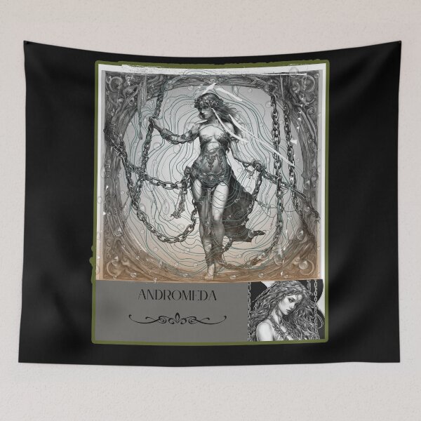 Item preview, Andromeda Greek Mythology designed and sold by MINOSDESIGN.