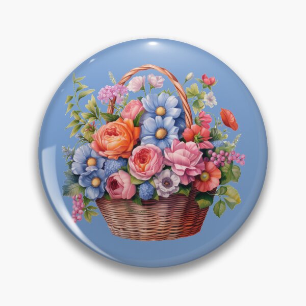 Item preview, Flower Basket designed and sold by AxeWave.