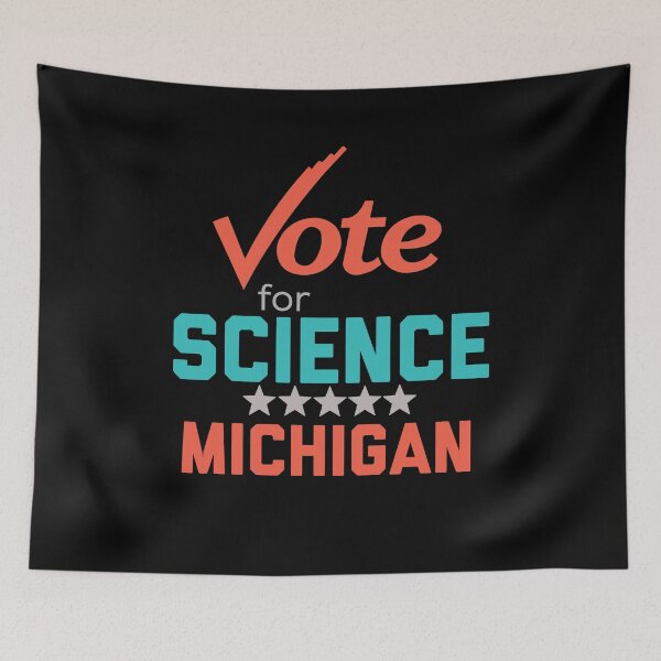 Item preview, MICHIGAN March for Science & Vote for Science  designed and sold by brizodesign.