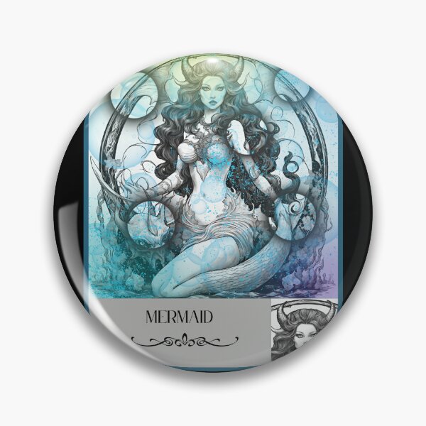 Item preview, Mermaid Greek Mythology designed and sold by MINOSDESIGN.