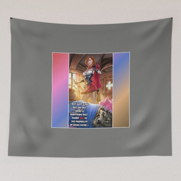 Item preview, Little Red Riding Hood Funny Design designed and sold by CoyoteGifts.