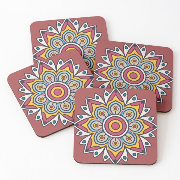 Item preview,  Traditional Indian Colorful Rangoli Design designed and sold by Jollys-ArtShop.