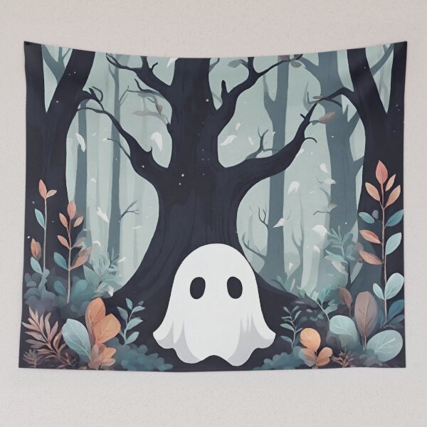 Item preview, Ghost Under the Trees designed and sold by XamiDesign.