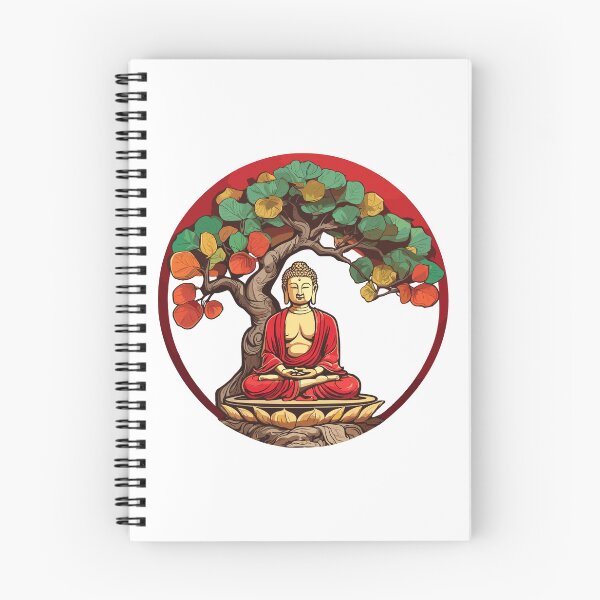 Item preview, Buddha Under Reggae Colored Bodhi Tree designed and sold by reggaeartgifts.