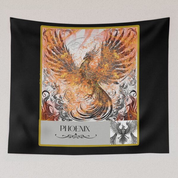 Item preview, Phoenix Greek Mythology designed and sold by MINOSDESIGN.