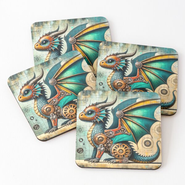 Item preview, Steampunk Baby Dragon designed and sold by NovosArt.