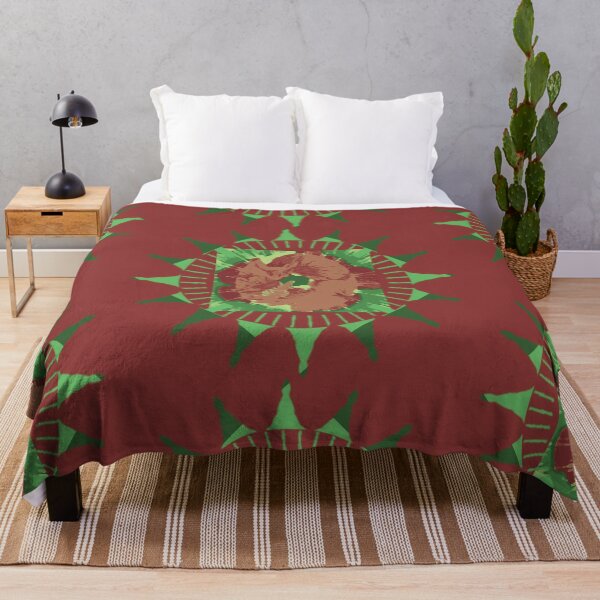 Item preview, Brown Green abstract floral design  by Iritof designed and sold by iritof.