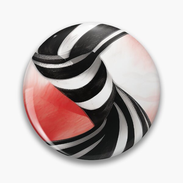 Item preview, Black and White Ribbon Twisted Tie Illustration with Scenic Christmas Red Background designed and sold by deniselynnimage.
