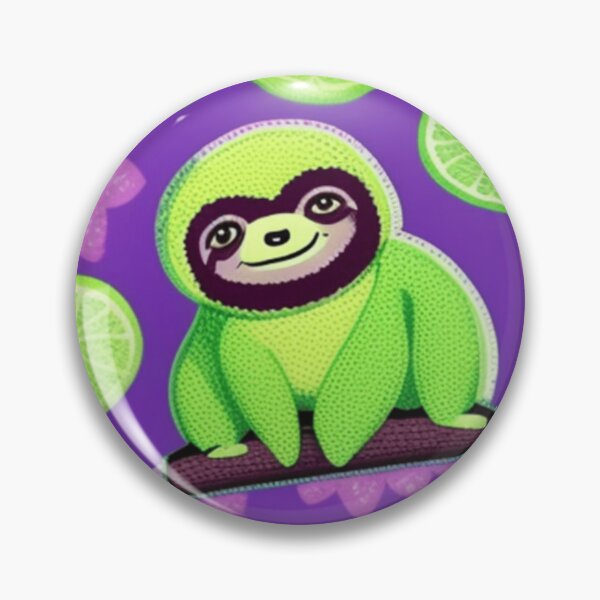 Item preview, Cute little green sloth designed and sold by Roxburylane.