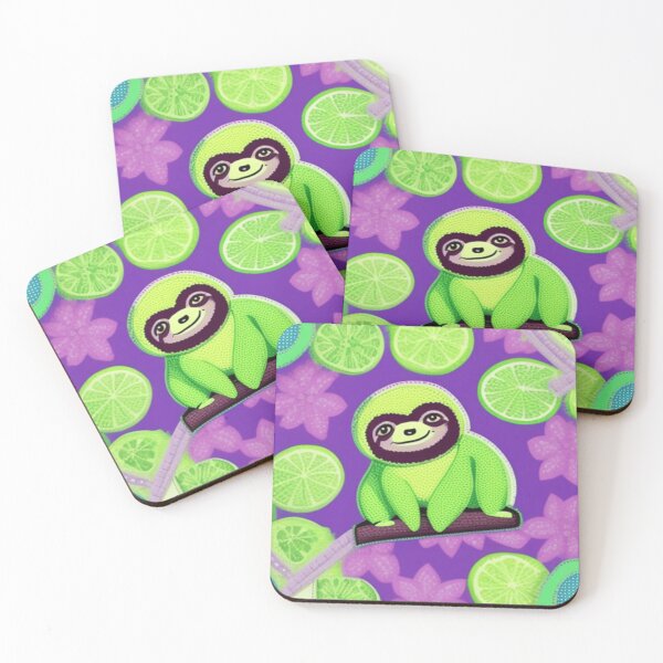 Item preview, Cute little green sloth designed and sold by Roxburylane.