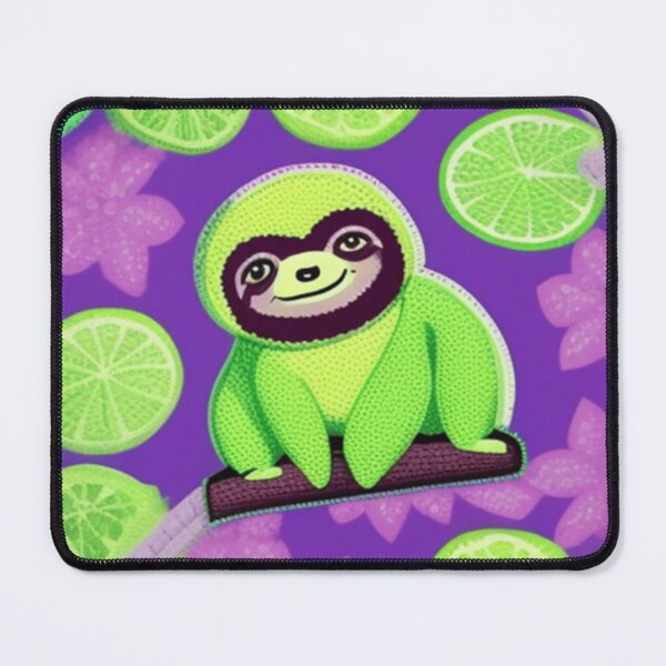 Item preview, Cute little green sloth designed and sold by Roxburylane.