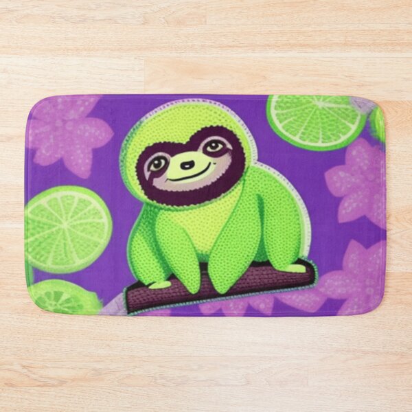 Item preview, Cute little green sloth designed and sold by Roxburylane.