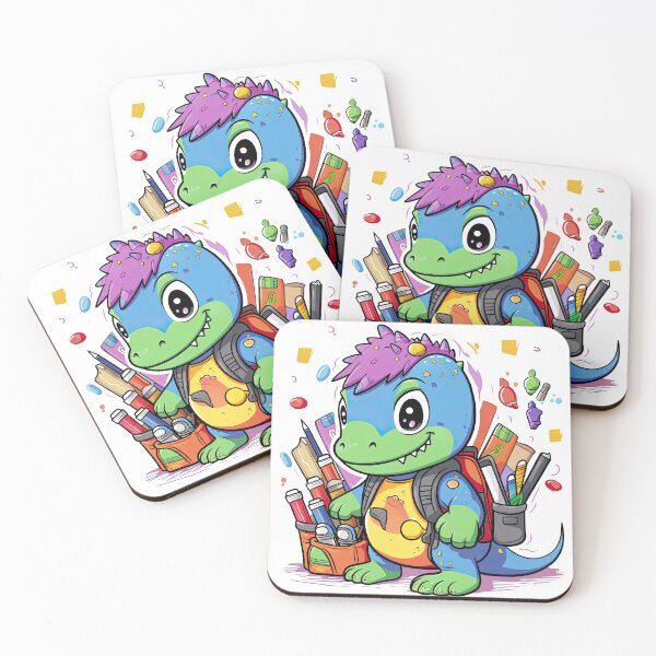 Item preview, Artistic Dino Ready for School designed and sold by DenseColor.