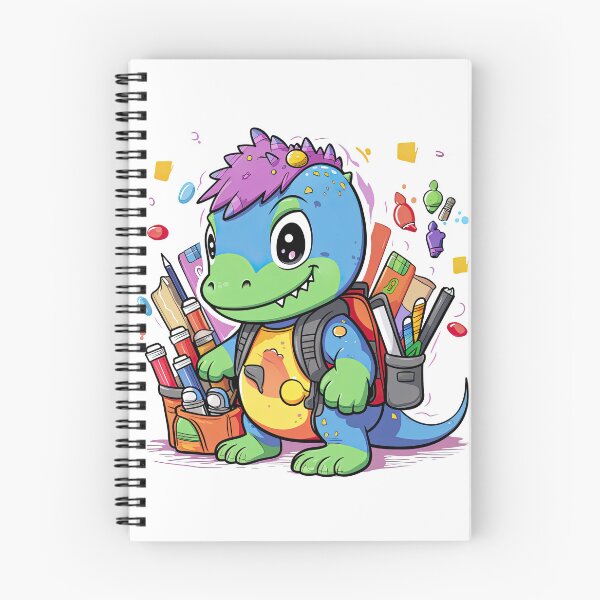 Item preview, Artistic Dino Ready for School designed and sold by DenseColor.