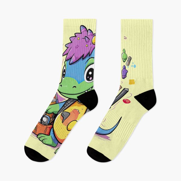 Item preview, Artistic Dino Ready for School designed and sold by DenseColor.