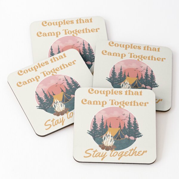 Item preview, Camping Couples Quotes designed and sold by Mariana Piana.