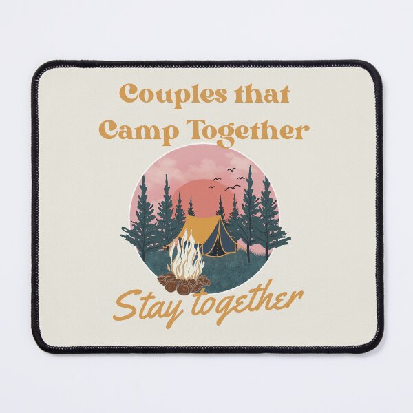 Item preview, Camping Couples Quotes designed and sold by Mariana Piana.