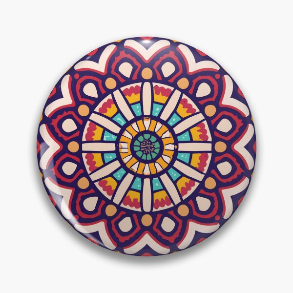 Item preview, Colorful Indian Rangoli Design designed and sold by Jollys-ArtShop.