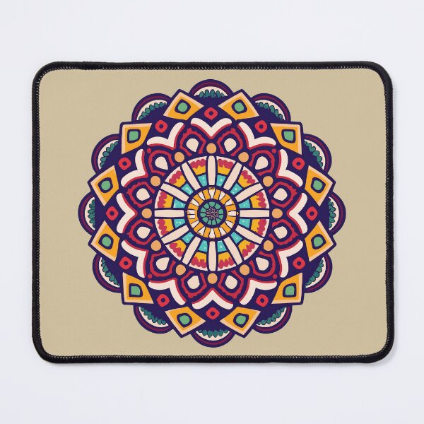 Item preview, Colorful Indian Rangoli Design designed and sold by Jollys-ArtShop.