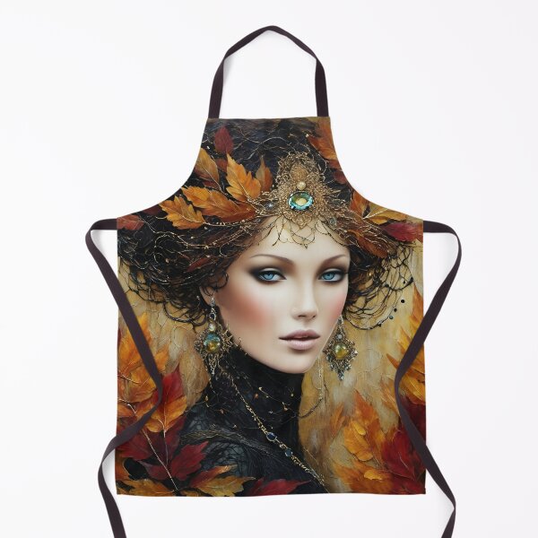 Item preview, Mysterious Lady of Autumn designed and sold by Art by Lilia.