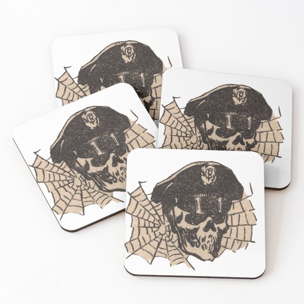 Item preview, Vintage Skull in Spiderweb designed and sold by DukeGroovy.