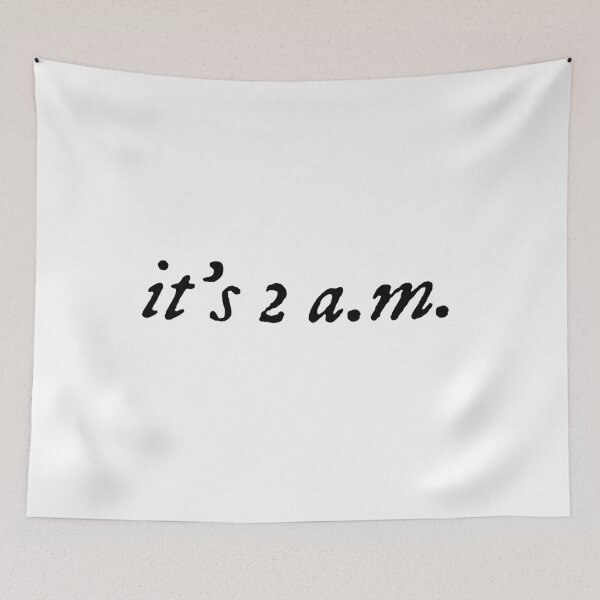 Item preview, it's 2 a.m.  designed and sold by sarabye.