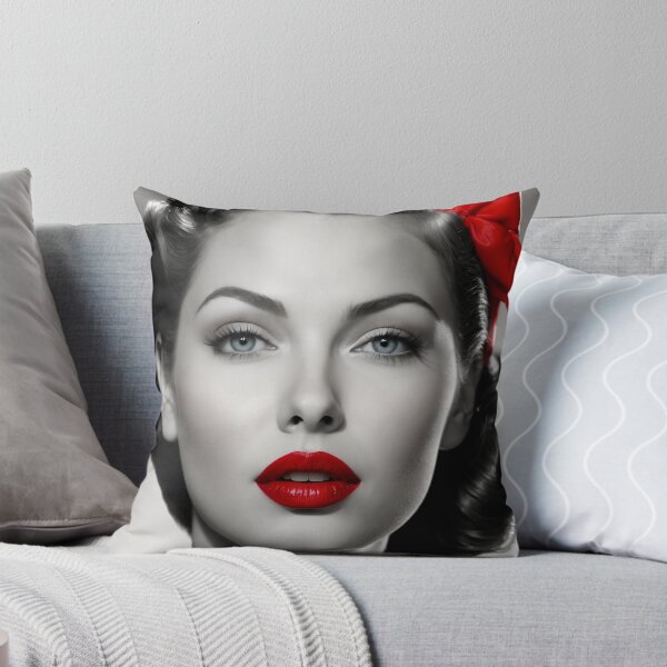 Item preview, Blue Look and Red Lipstick: Pin-up Style designed and sold by WebOutlet.