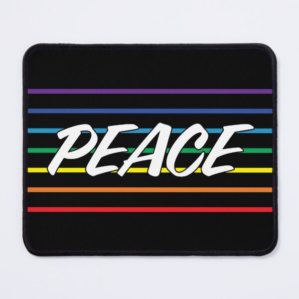 Item preview, Rainbow Peace Flag designed and sold by LucentJourneys.
