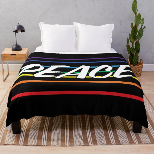 Item preview, Rainbow Peace Flag designed and sold by LucentJourneys.
