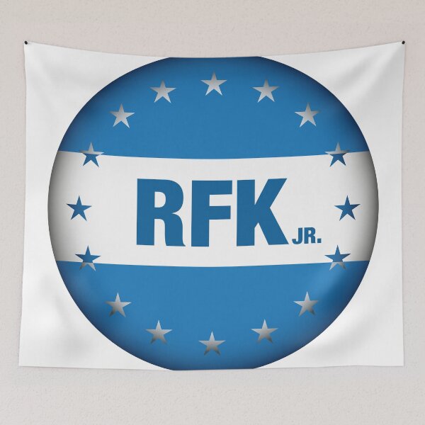 Artikelvorschau, RFK jr. Robert F. Kennedy Jr. Für den Präsidenten 2024 Button entworfen und verkauft von johnta17.