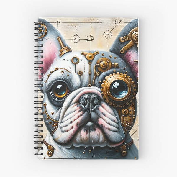 Artikelvorschau, Steampunk-Frenchie entworfen und verkauft von NovosArt.