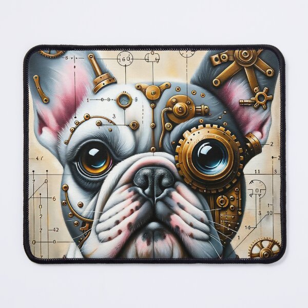 Item preview, Steampunk Frenchie designed and sold by NovosArt.