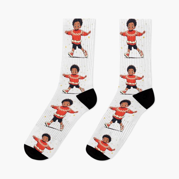 Item preview, Cute Christmas Boy Print designed and sold by World of Printed Art ..