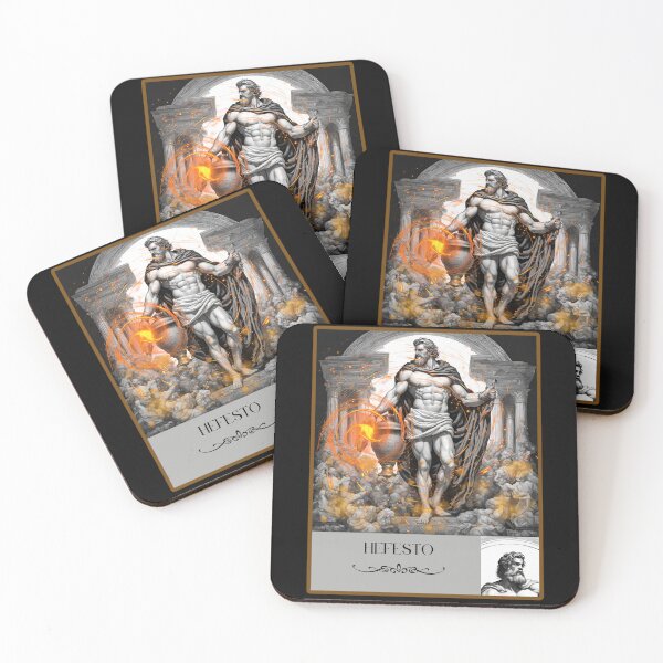 Item preview, Hephaestus Greek Mythology designed and sold by MINOSDESIGN.