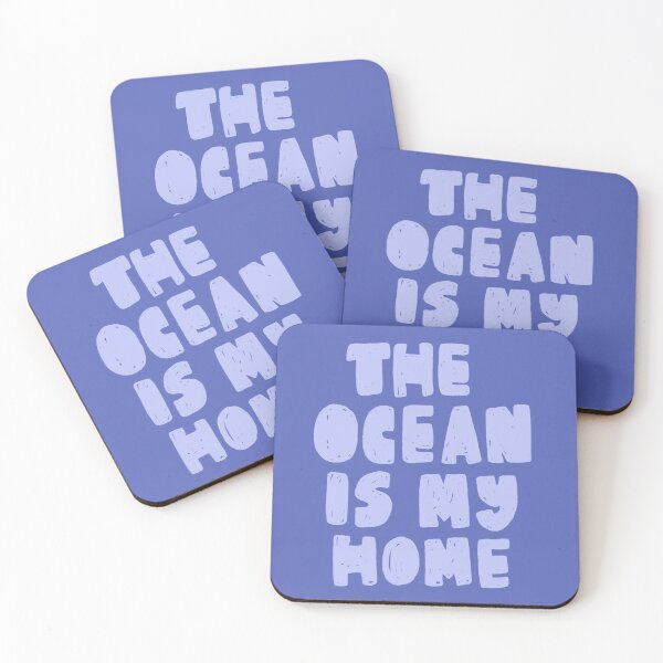 Item preview, the ocean is my home designed and sold by ellajuneart.