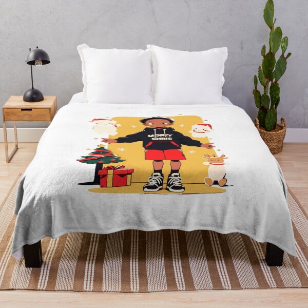 Item preview, Cute Christmas Boy Print designed and sold by World of Printed Art ..
