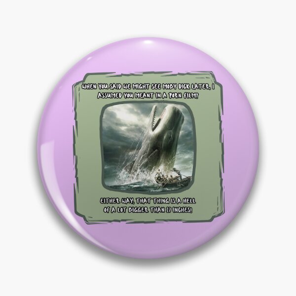 Item preview, Moby Dick Funny Design designed and sold by CoyoteGifts.