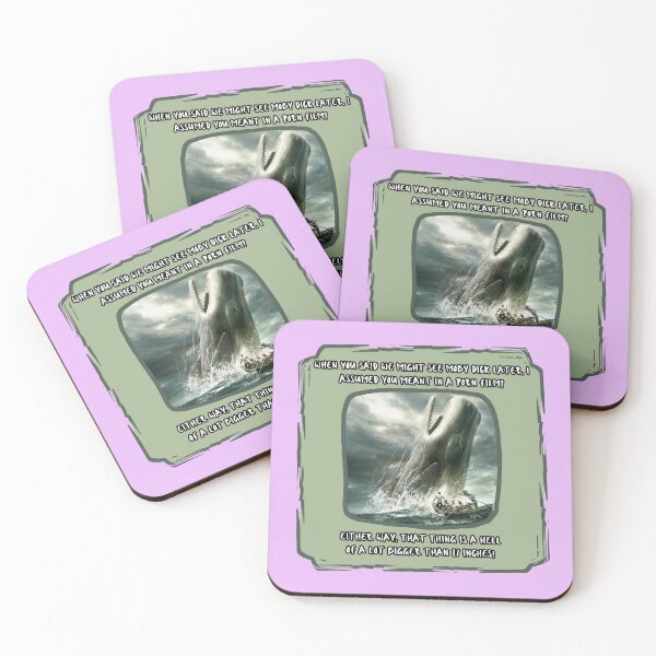 Item preview, Moby Dick Funny Design designed and sold by CoyoteGifts.