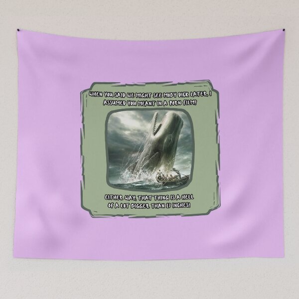 Item preview, Moby Dick Funny Design designed and sold by CoyoteGifts.